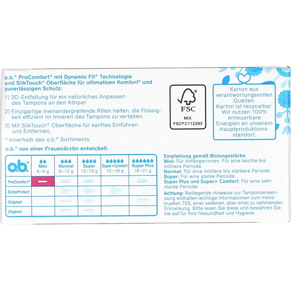 OB Tampons Pro Comfort Mini