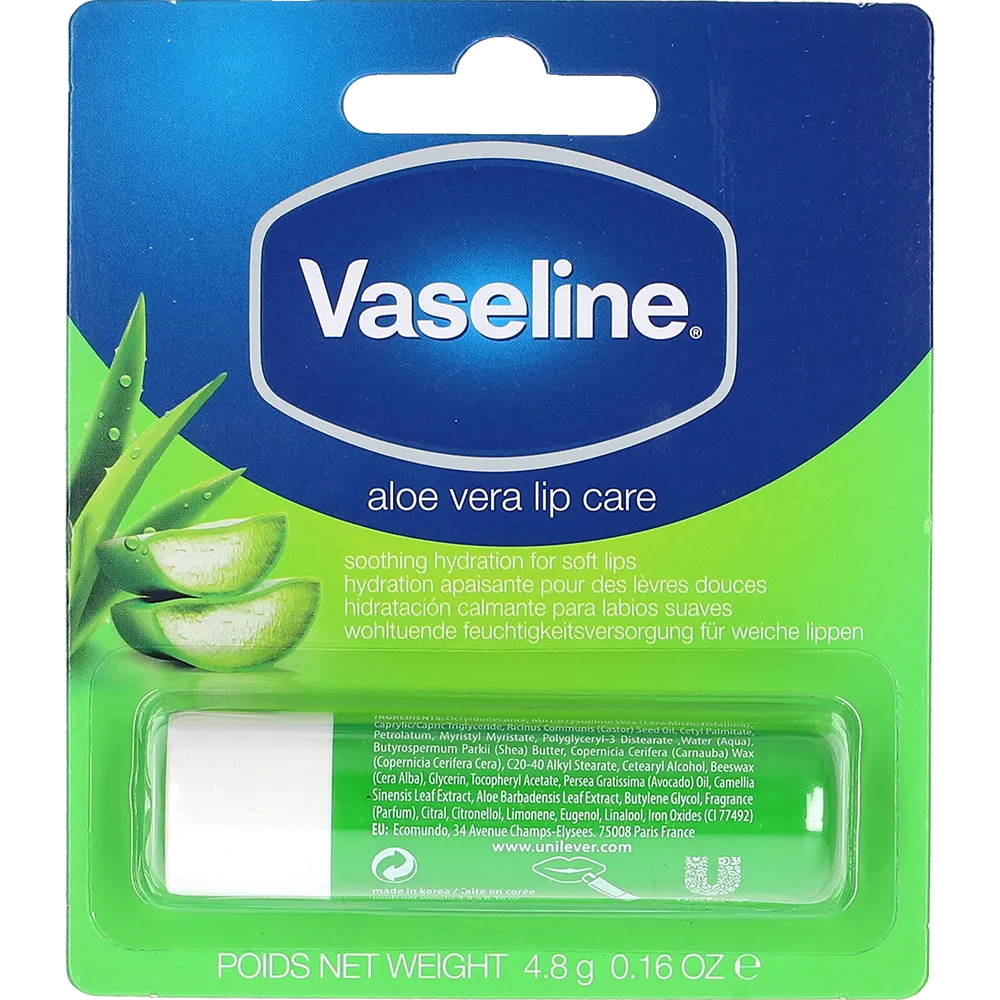Vaseline Lipstick Aloe Vera