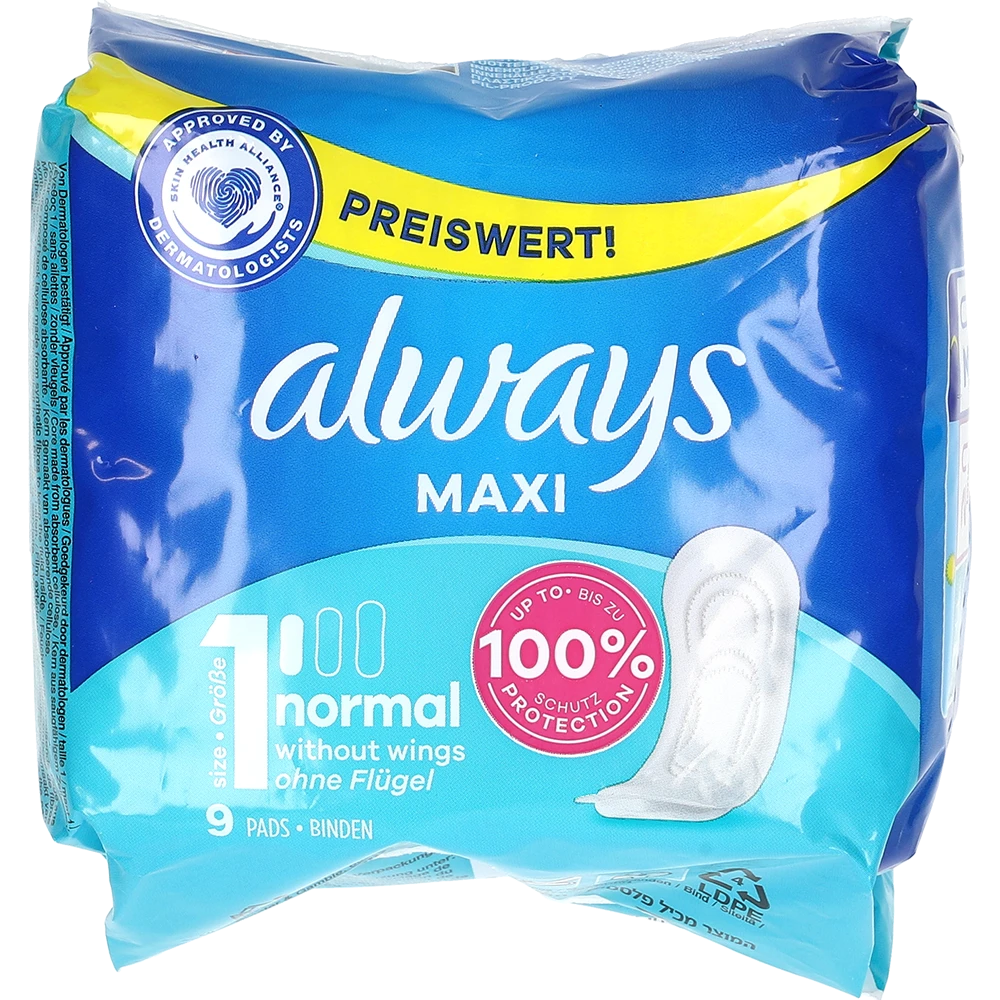 Always Maxi Binden Classic Gr. 1 9er