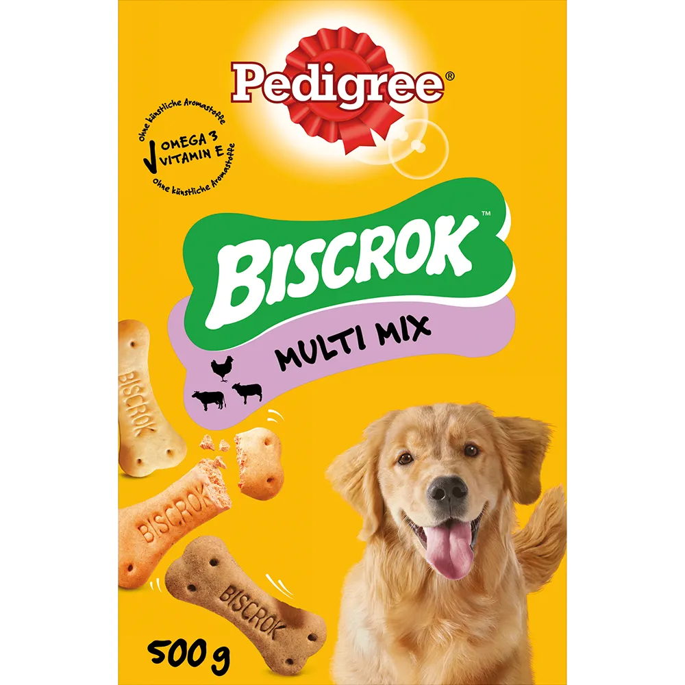 Pedigree Biscrok 3 Sorten