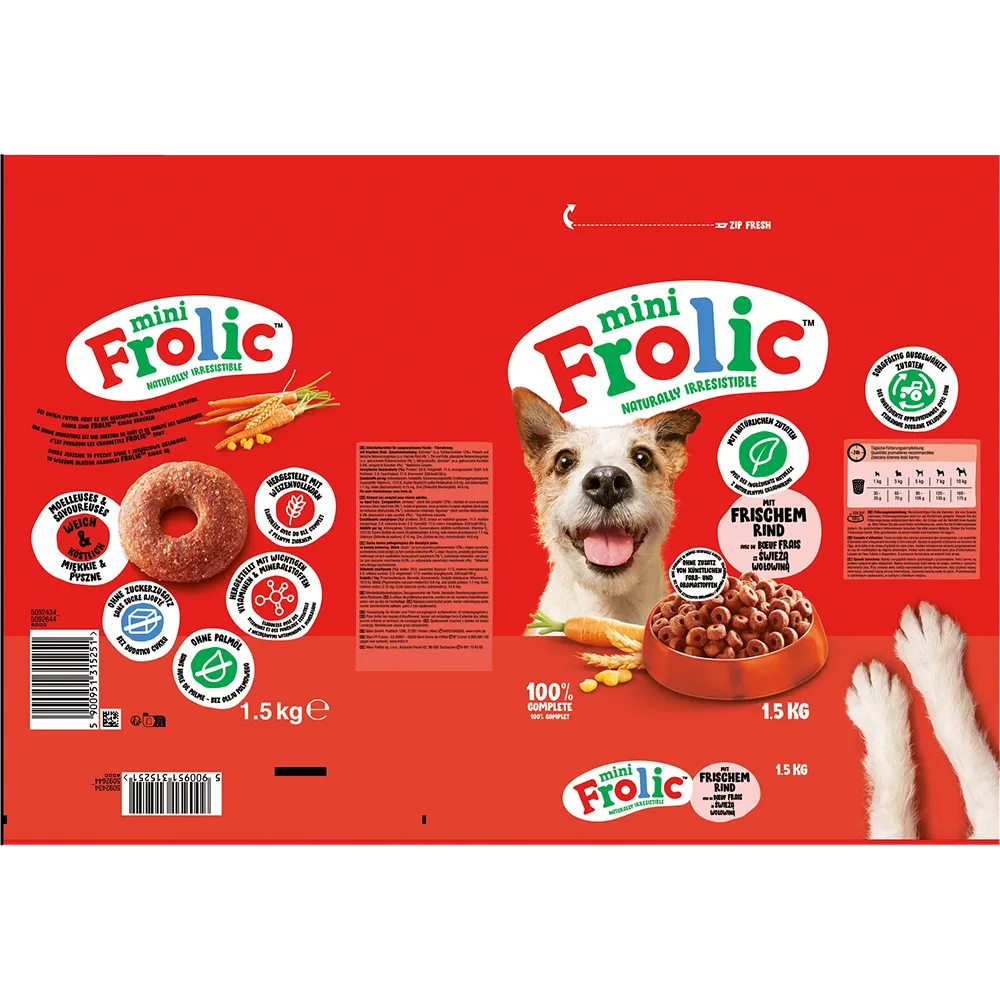 Frolic Mini mit Rind