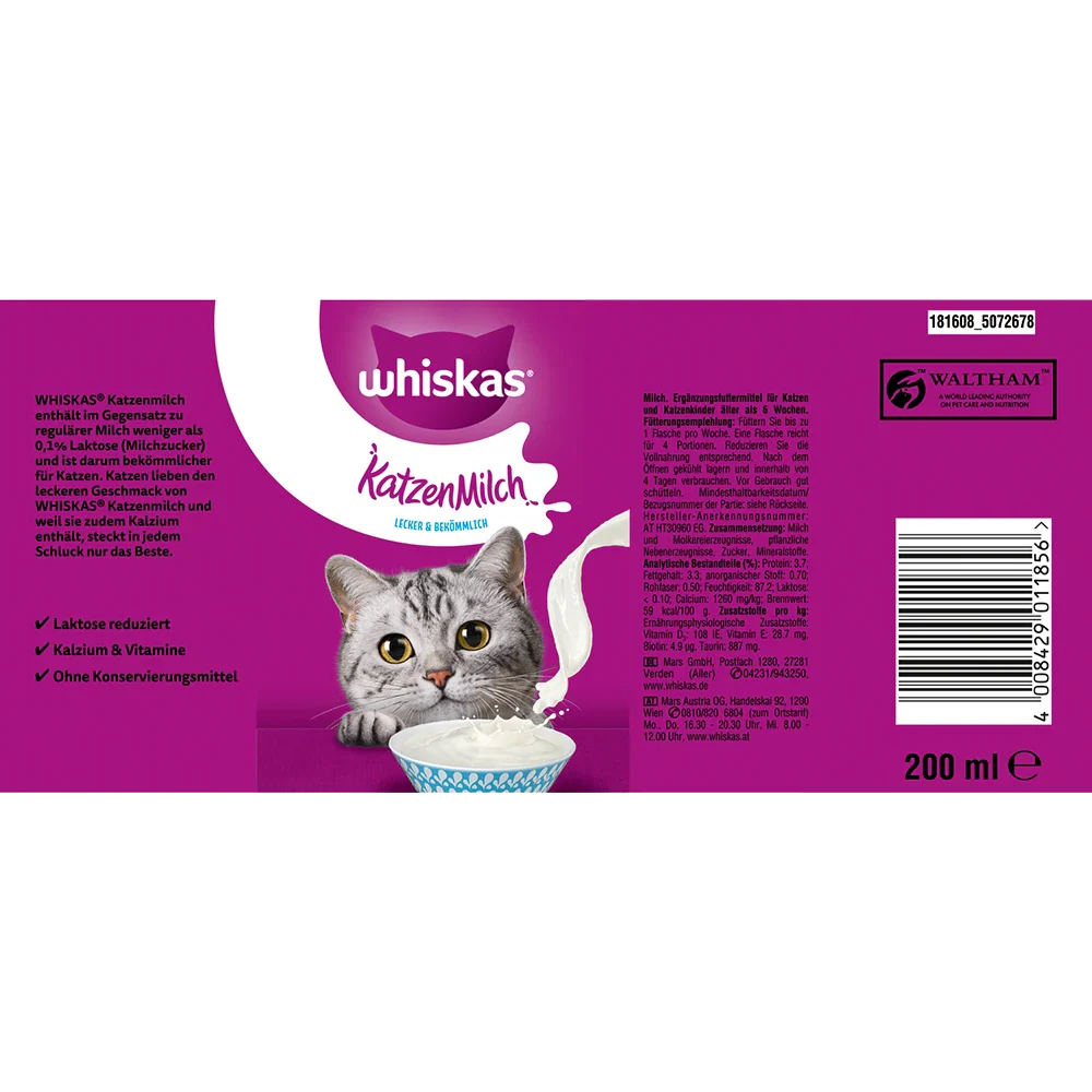 Whiskas Katzenmilch