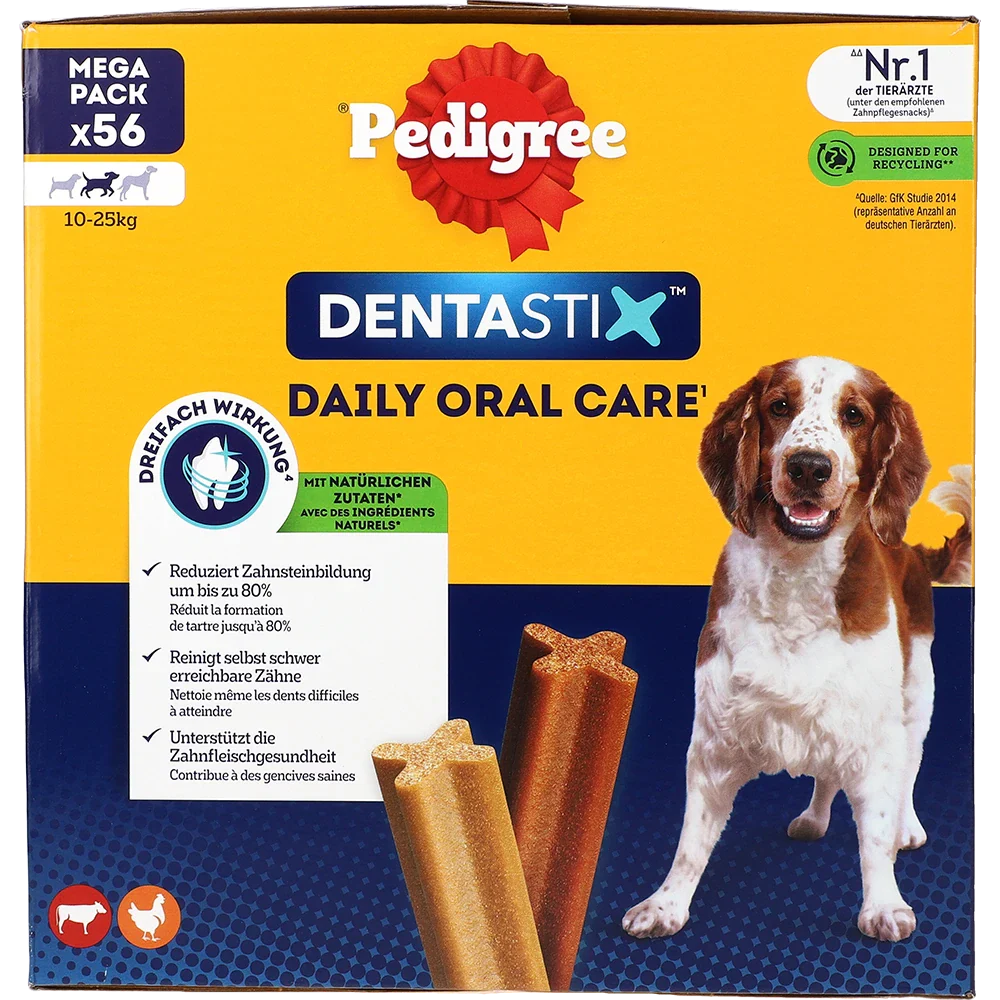 Pedigree DentaStix MP für mittlere Hunde 56er