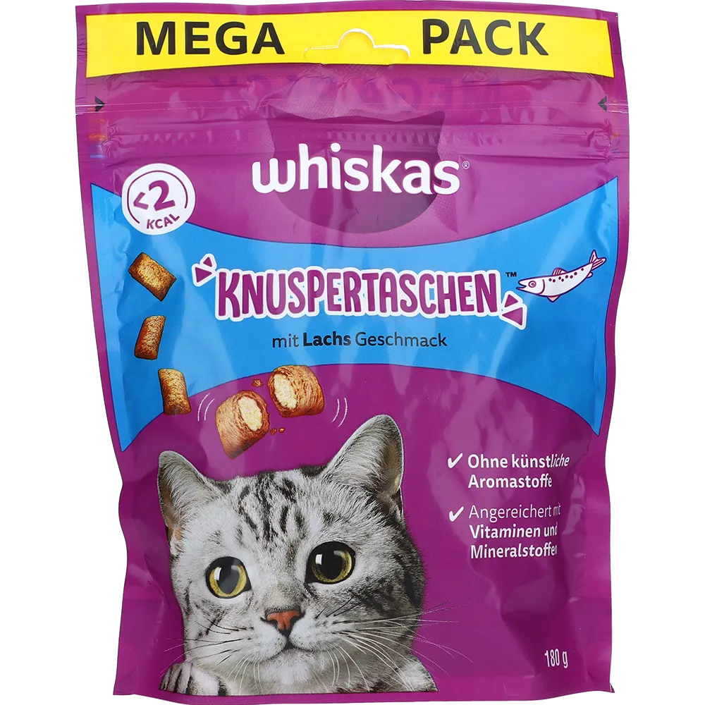 Whiskas Knuspertaschen mit Lachs