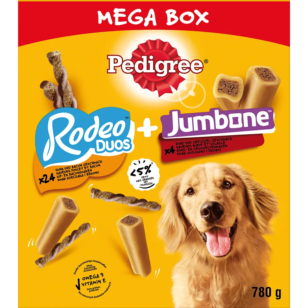 Pedigree Rodeo + Jumbone Maxi Box