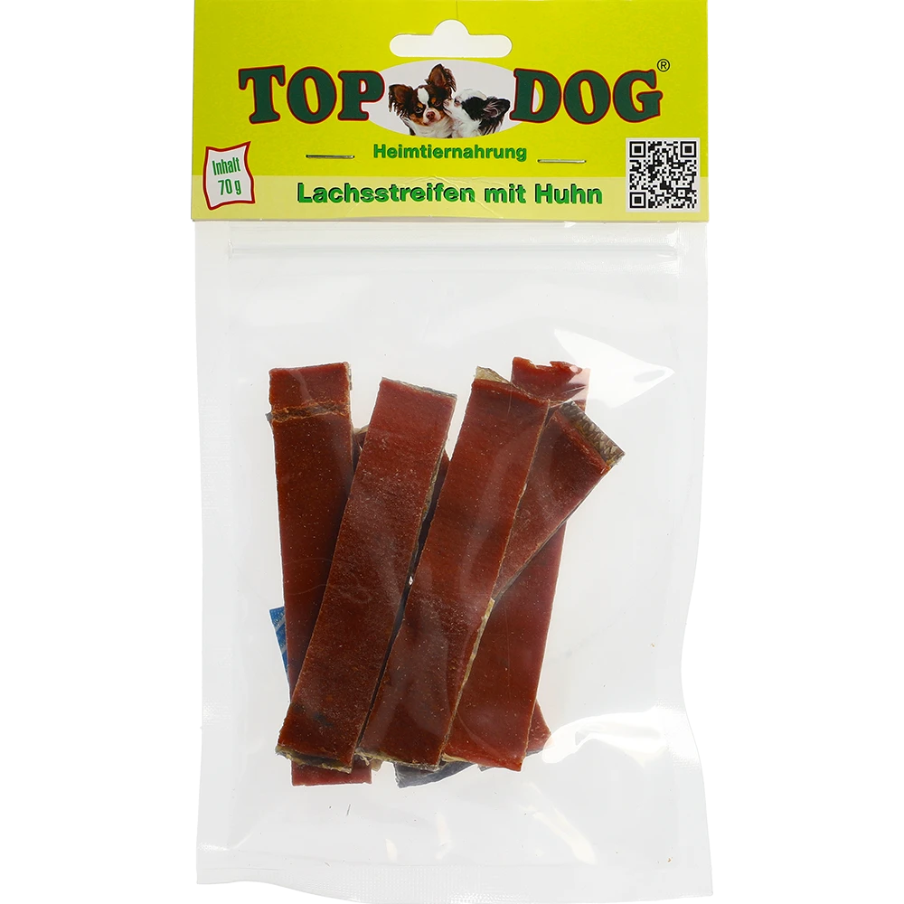 Top Dog Lachsstreifen mit Huhn