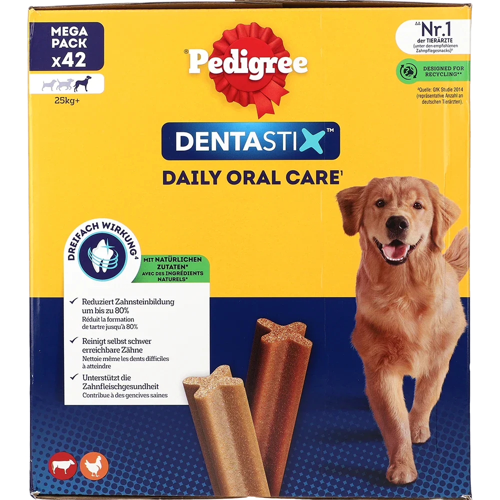 Pedigree Dentastix MP für große Hunde 42er