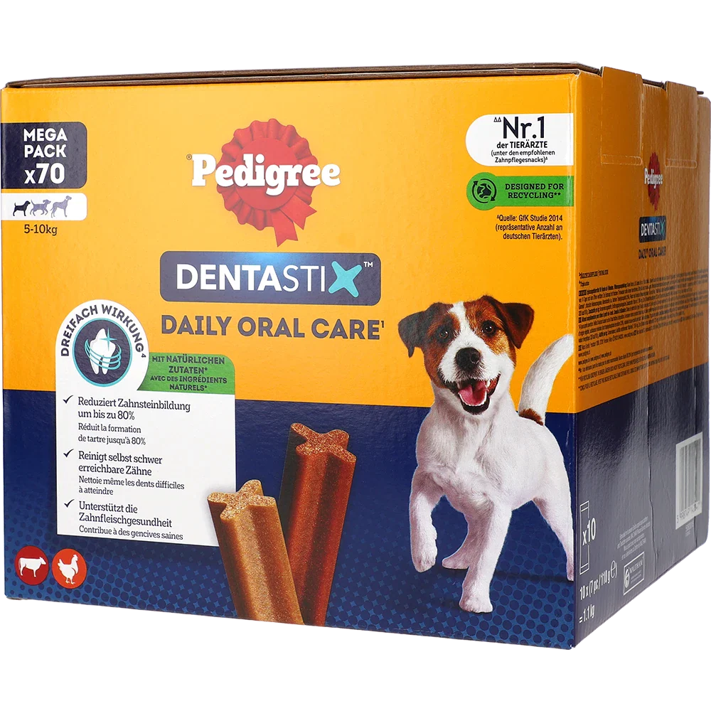 Pedigree Denta Stix MP für kleine Hunde 70er