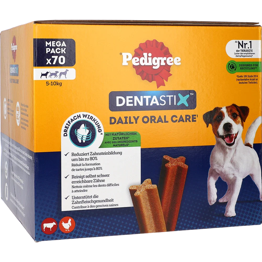 Pedigree Denta Stix MP für kleine Hunde 70er