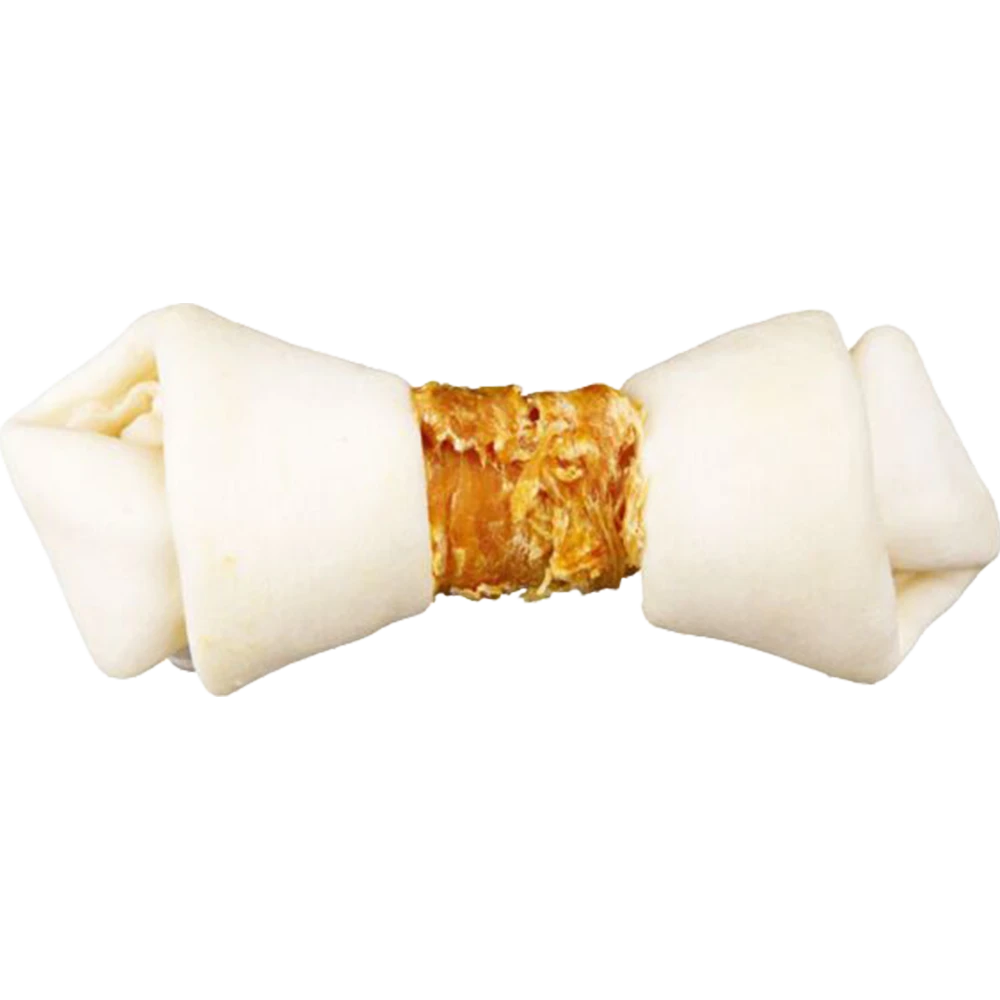 JP Kauknoten Huhn weiß 11 cm 2er