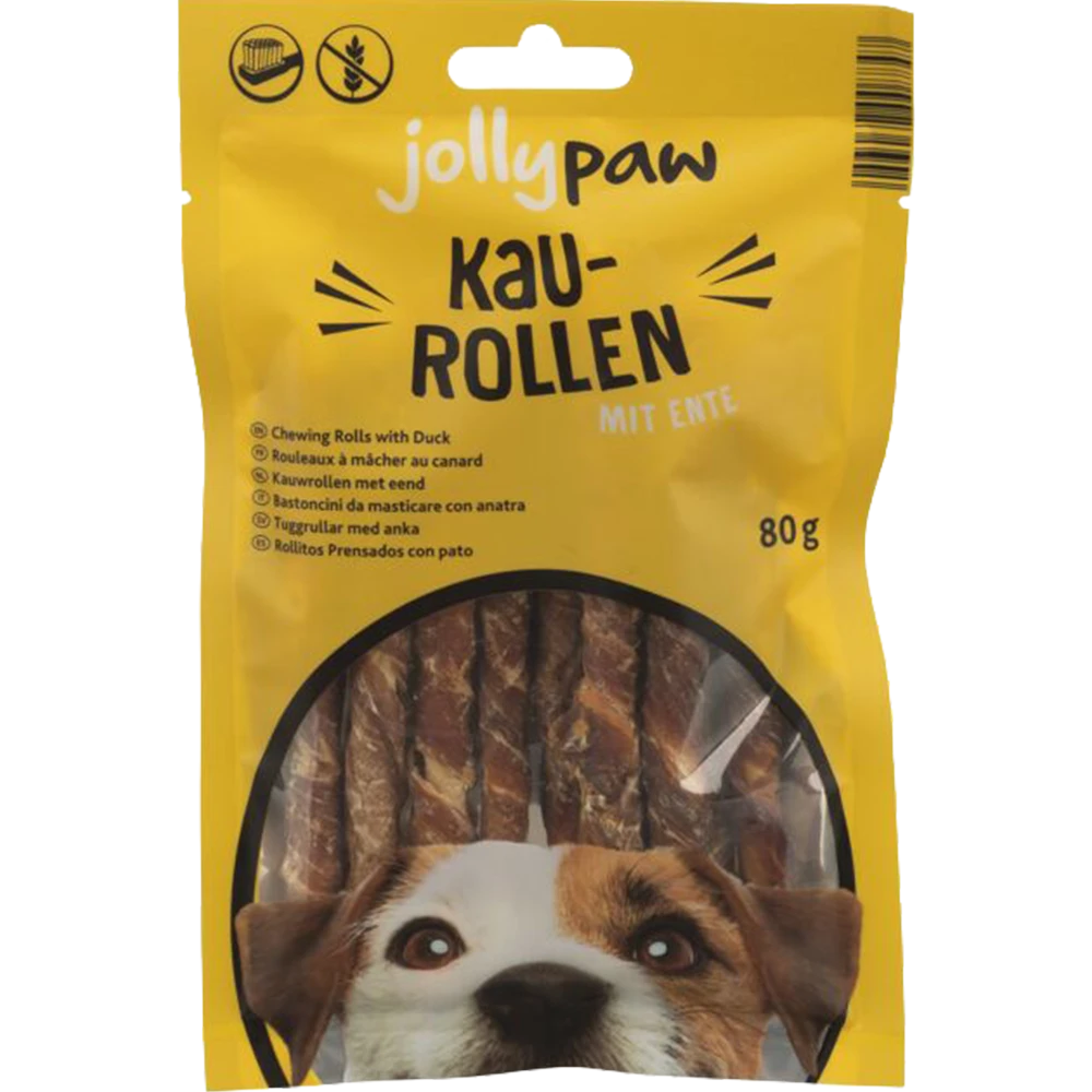 JP Kaurollen Ente weiß 12 cm 10er