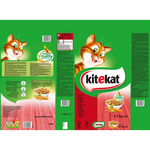 Kitekat Trocken mit Rind & Gemüse