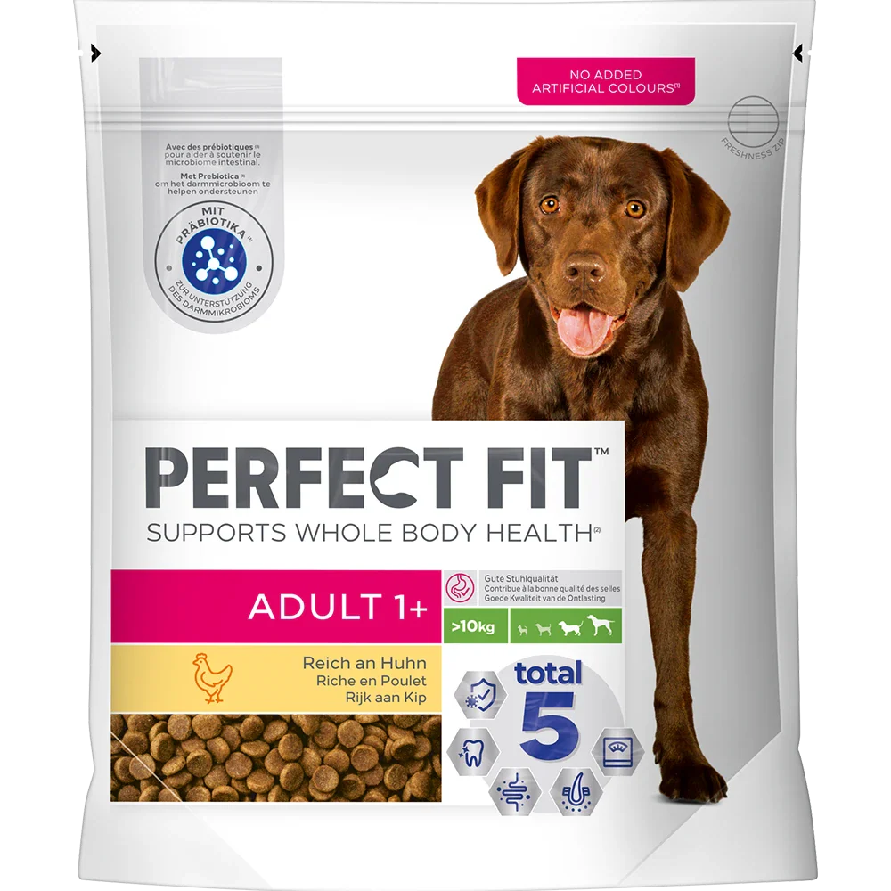 Perfect Fit Hund Adult mit Huhn M/L