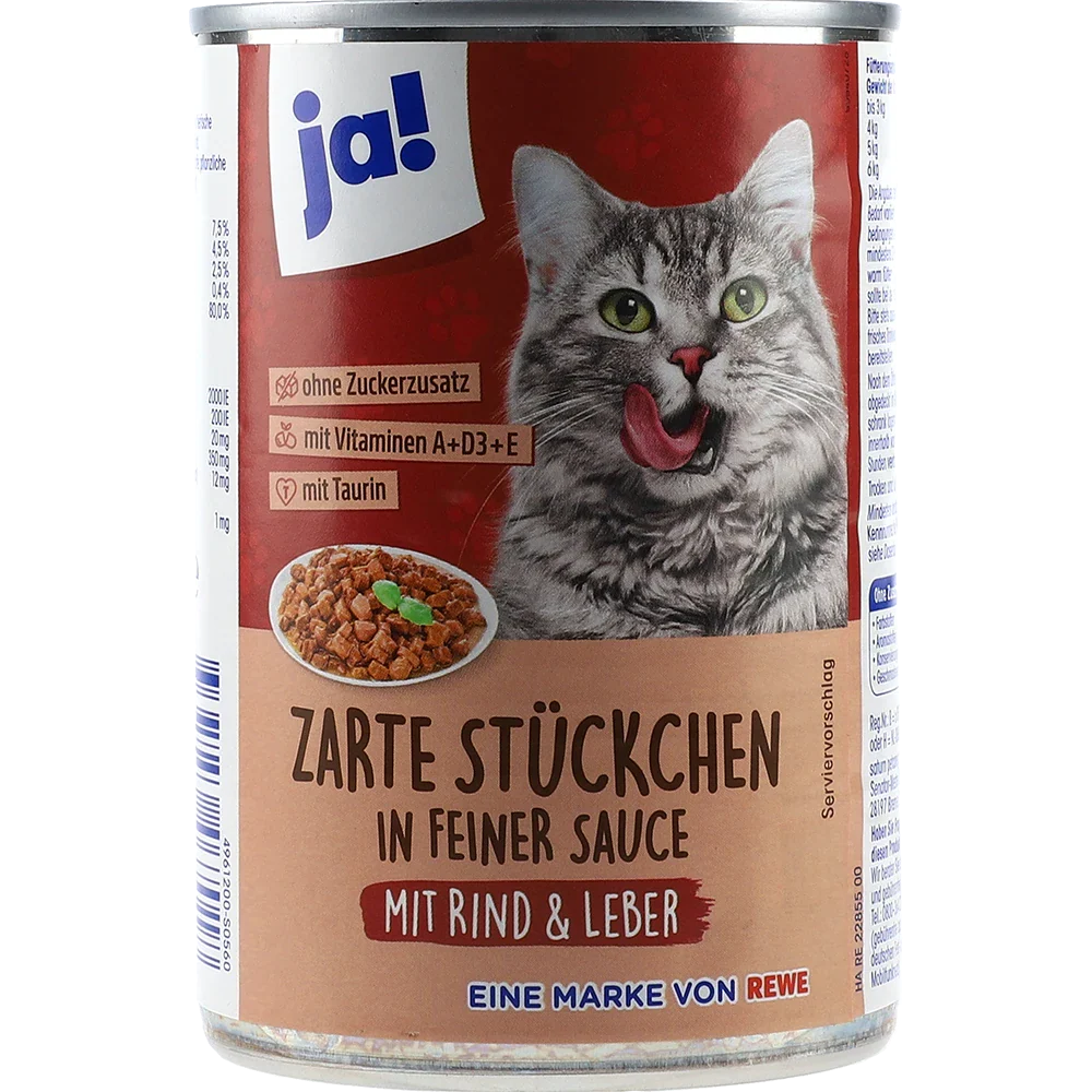 ja! Zarte Stückchen Rind Leber
