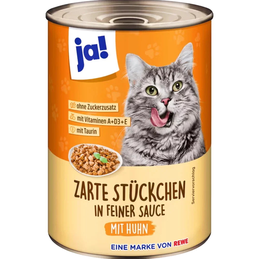 ja! Zarte Stückchen Huhn