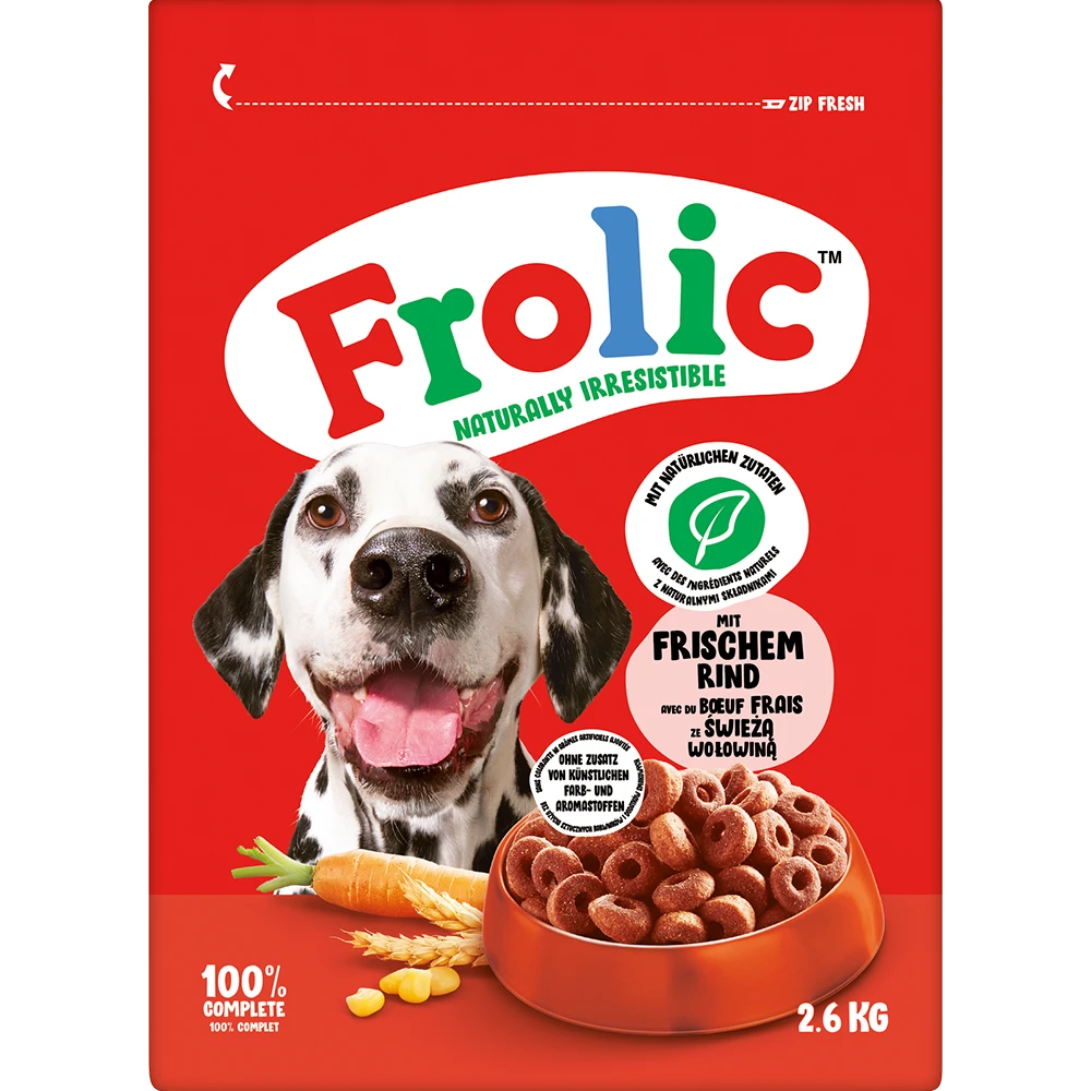 Frolic mit Rind