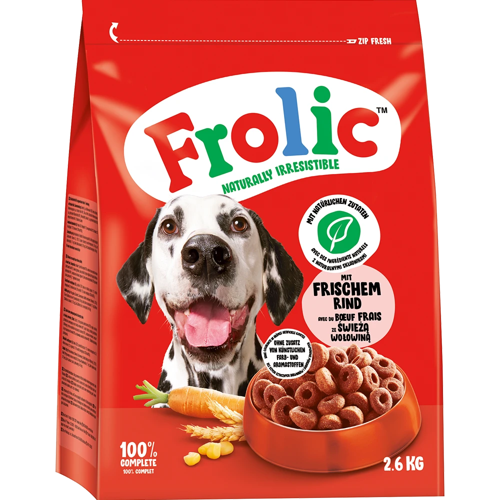 Frolic mit Rind