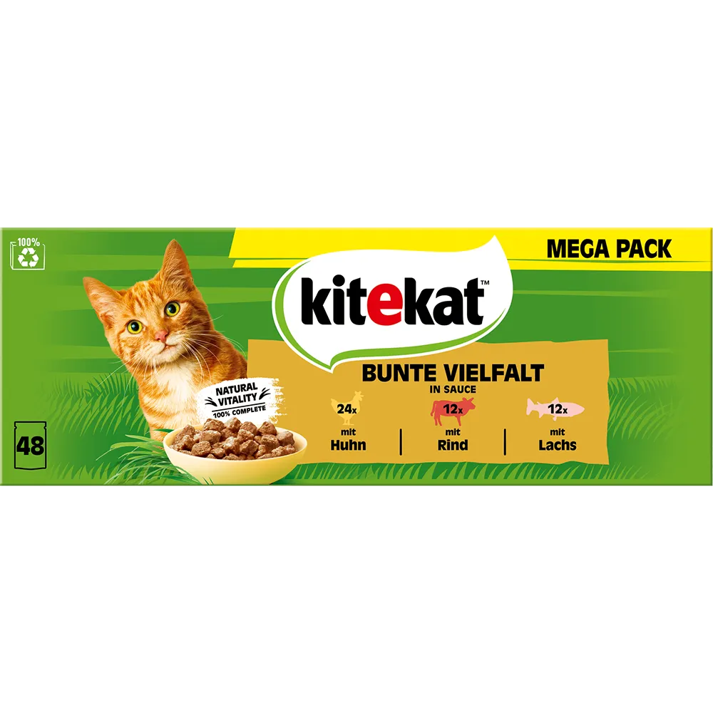 Kitekat Bunte Vielfalt in Sauce