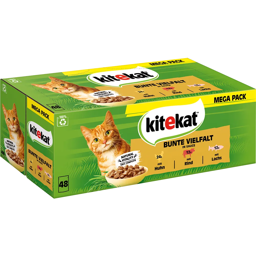 Kitekat Bunte Vielfalt in Sauce