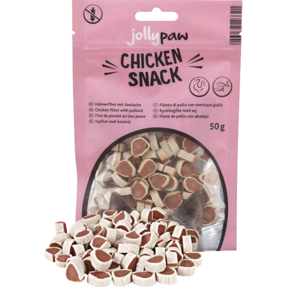 JP Chicken Snack mit Seelachs