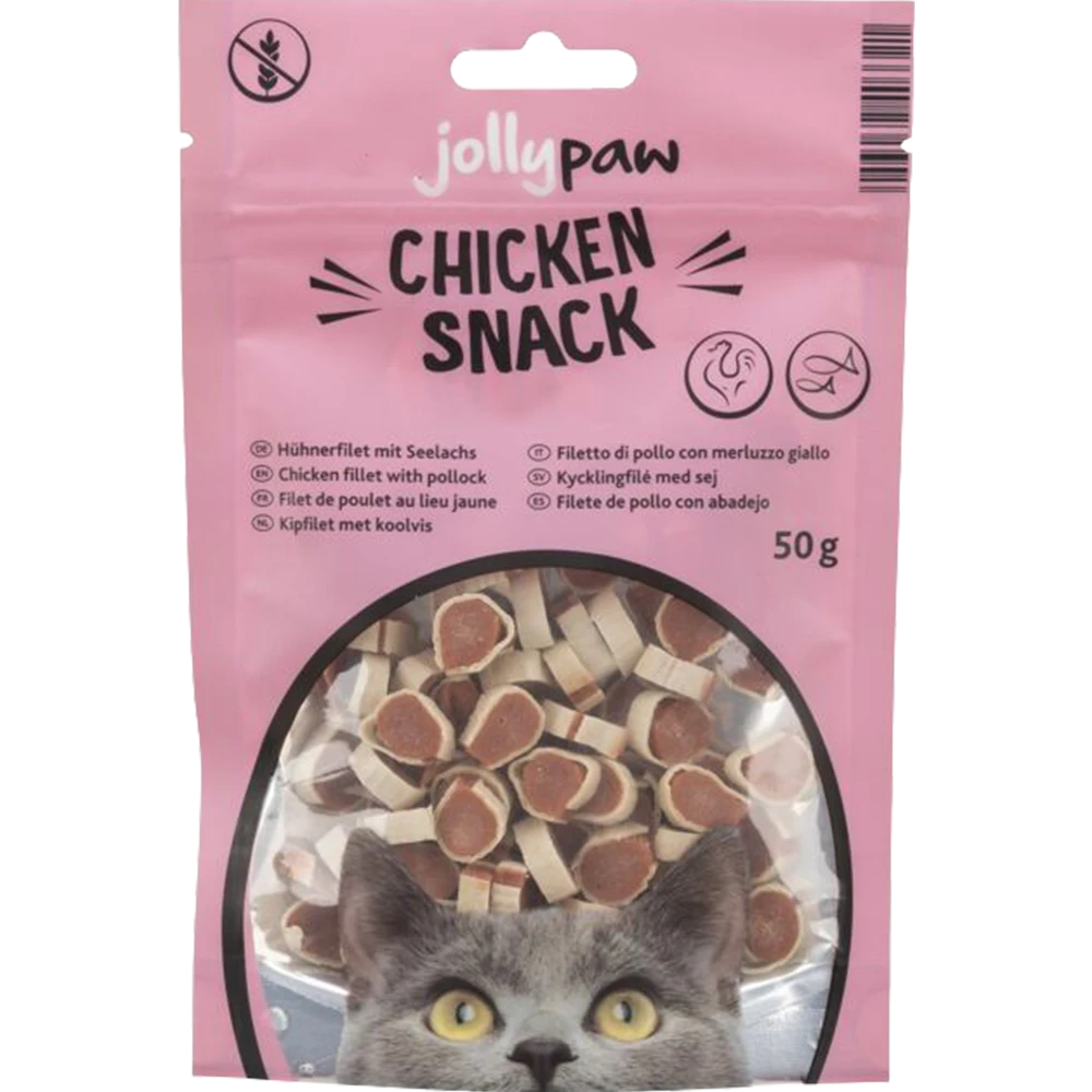 JP Chicken Snack mit Seelachs