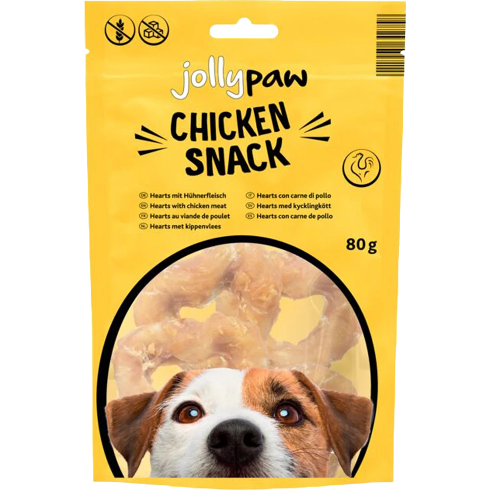 JP Heart mit Huhn, 6 cm, 4 Stück