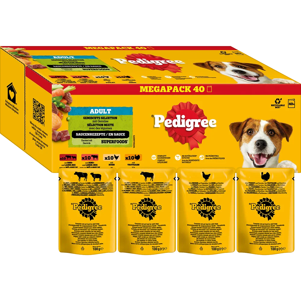 Pedigree Adult 4er in Sauce
