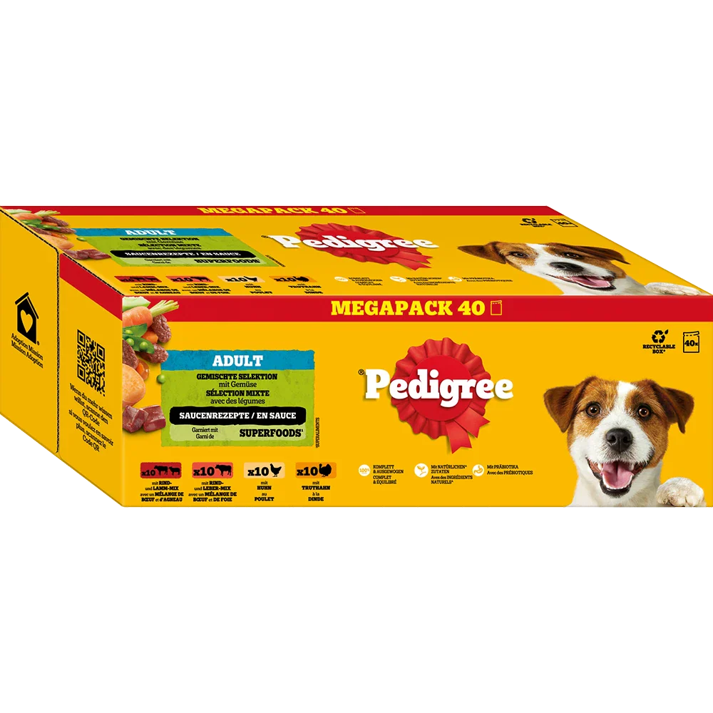 Pedigree Adult 4er in Sauce