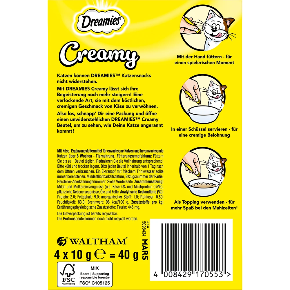 Dreamies Creamy Käse