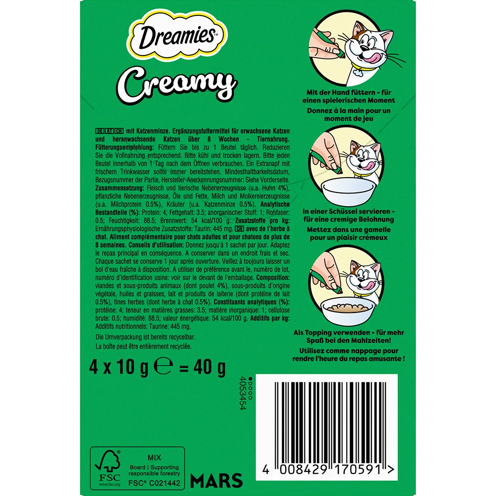 Dreamies Creamy Katzenminze