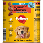 Pedigree Rind, Lamm, Huhn