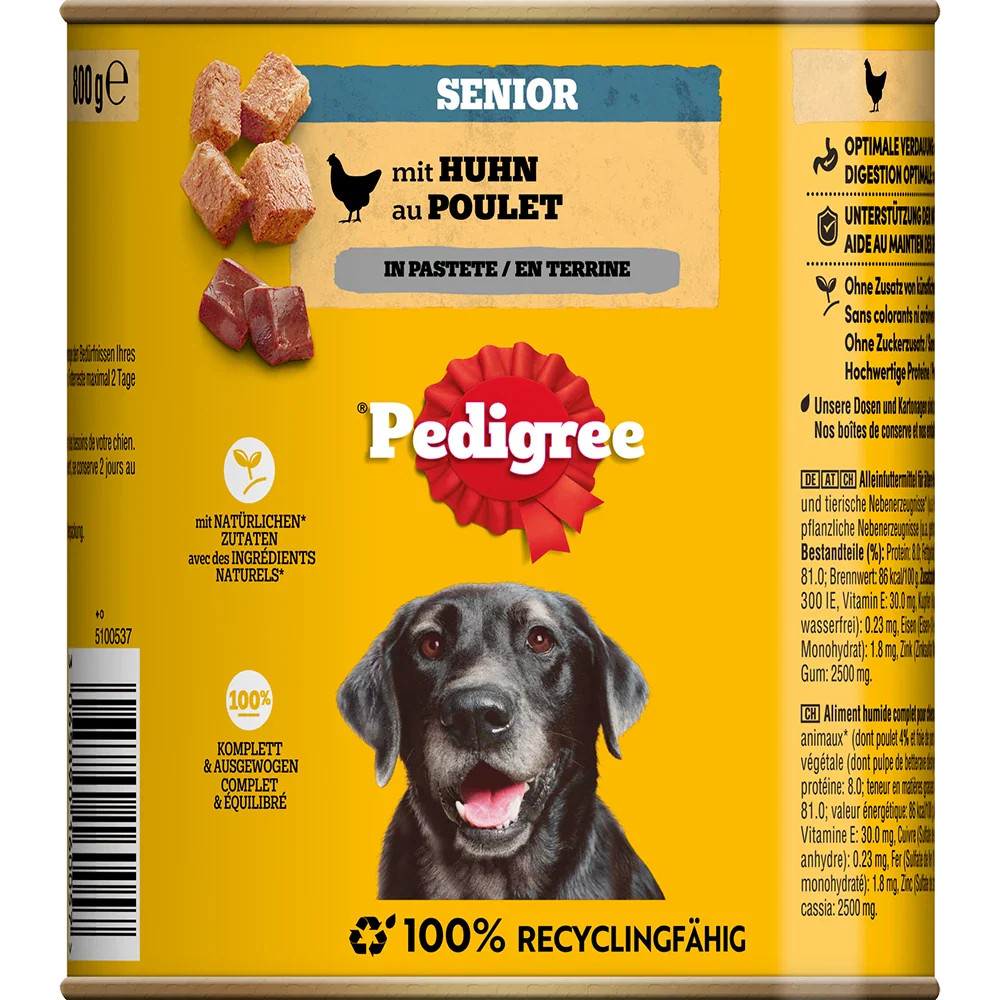 Pedigree Senior Pastete Huhn