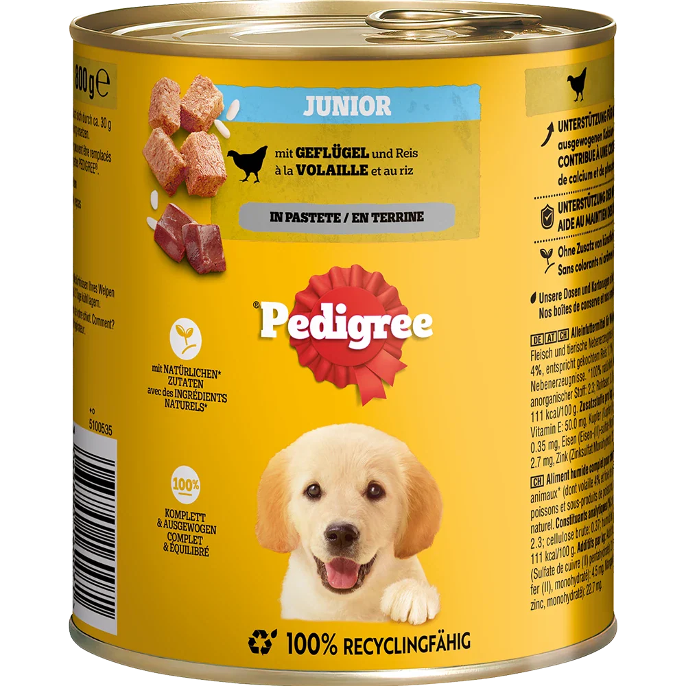 Pedigree Junior Paté Fjerkræ