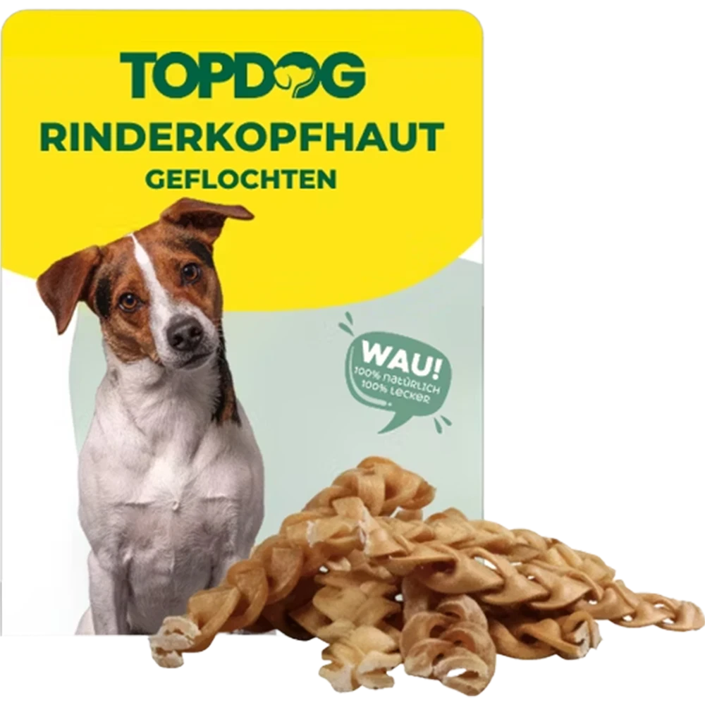 Top Dog Rinderkopfhaut geflochten