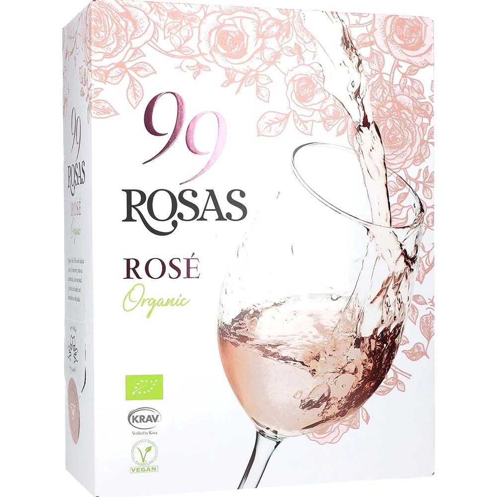 Restposten 99 Rosas Organic White 3l BIB 12%
